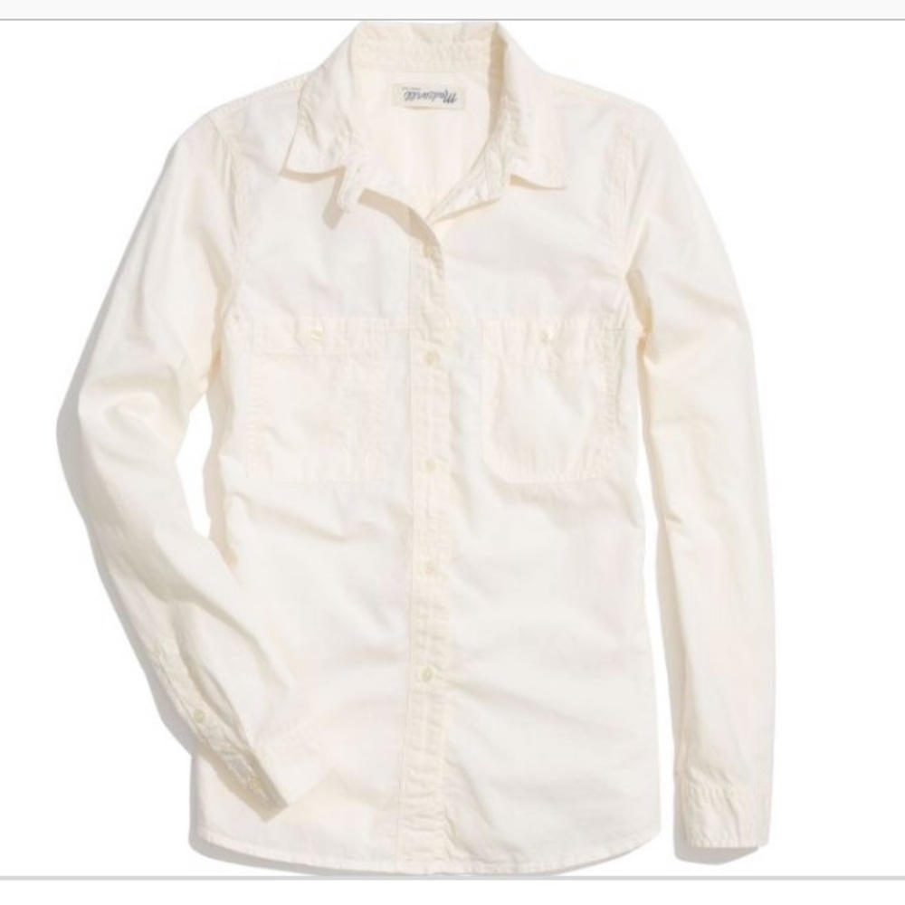 Madewell washes Cotton boyshirt